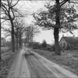 Boschoord - Schoollaan. Links de voormalige school, rechts vooraan nr. 3