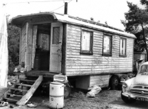Woonwagen van Chris de Vries