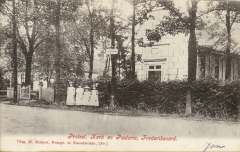 Wilhelminaoord - KoloniekerkjeJaartal:  mogelijk 1922. Bron:  P. Oosterhof, Assen