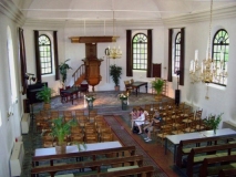 Wilhelminaoord - Koloniekerkje. Jaartal:  onbekend. Bron:  G.J. Westerbeek, Tuk