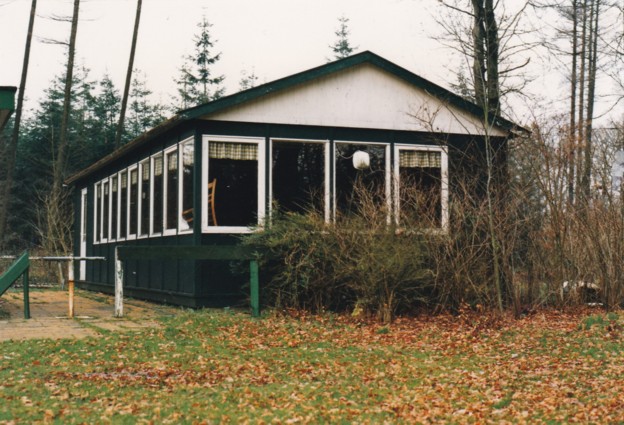 De kantine die in voorjaar 1976 gereed voor gebruik is