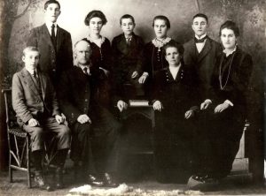 Familie Zandwijk, ongeveer 1913