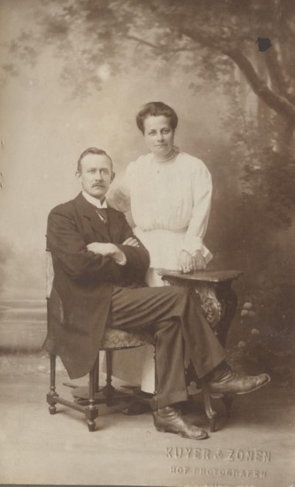 Jacob van der Klei en Hendrika Femmigje (Femmigje) Ellerbroek