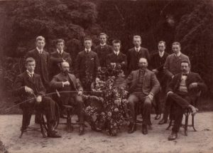 Leerlingen/Leraren Tuinbouwschool, 1907