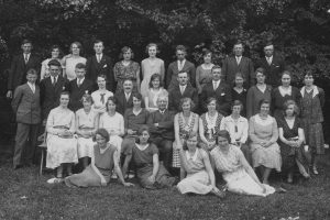 Toneelvereniging omstreeks 1935