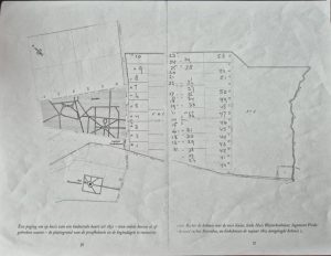 Plattegrond - de proefkolonie -1832