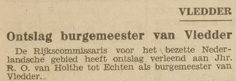 Opregte Steenwijker courant van 11 november 1941