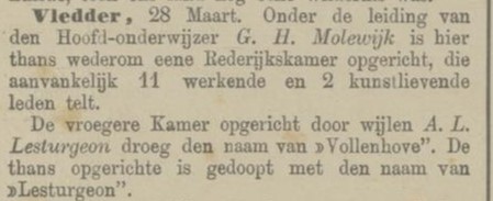 Oprichting Lesturgeon